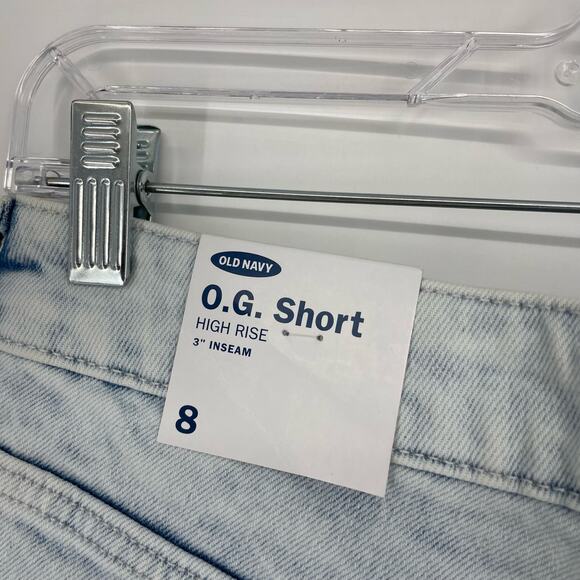 Old Navy High Rise O.G. Denim Short Size 8 - Picture 8 of 10